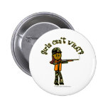 Dark Girls Hunting Button
