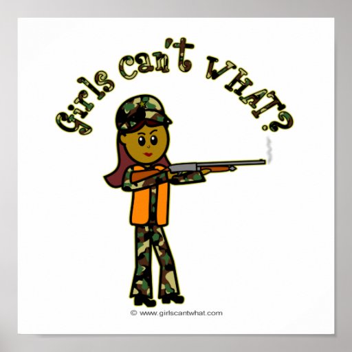 Dark Girls Hunting Print