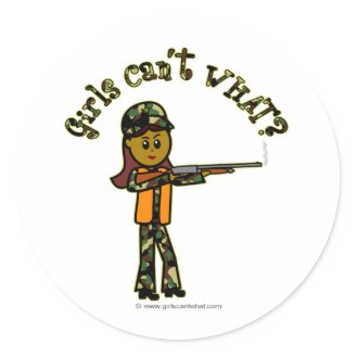 Dark Girls Hunting Sticker