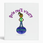Dark Girls Rule The World 3 Ring Binder