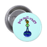 Dark Girls Rule The World Pinback Button