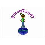 Dark Girls Rule The World Postcard