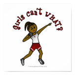 View more Dark Girls Shot Put in Red Uniform Prints personalized gift ideas for girls Dark Girls Shot Put in Red Uniform Prints