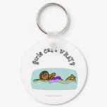 View more Dark Girls Swimming Keychains personalized gift ideas for girls Dark Girls Swimming Keychains