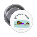 Dark Girls Swimming Pin
