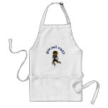 Dark Girls Volleyball in Blue Uniform Aprons