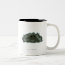 Dark Glossy Puffball Critter Coffee Mug