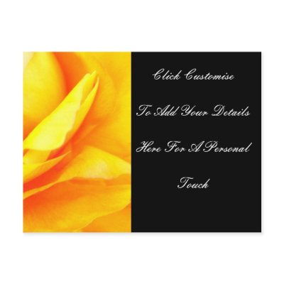 Dark Gold Post Card