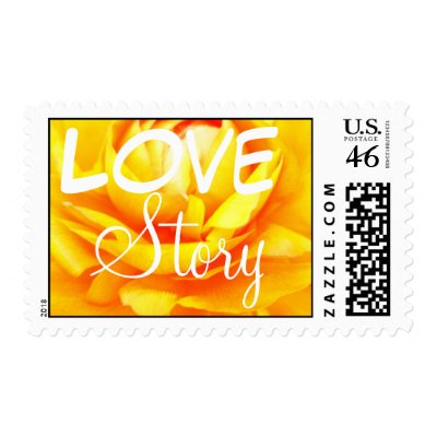 Dark Gold Postage Stamp
