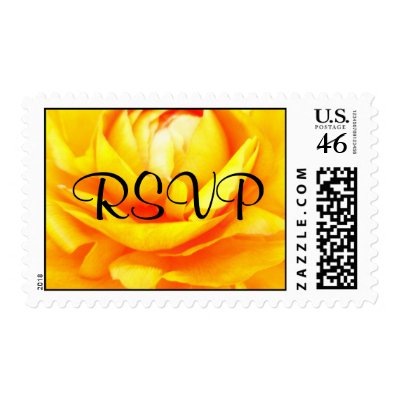 Dark Gold Postage Stamps