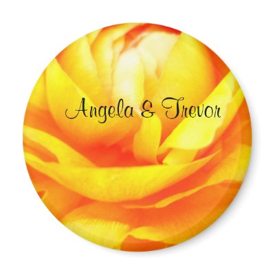 Dark Gold Refrigerator Magnets