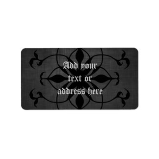Gothic Labels, Gothic Address Labels, Return Address Labels, Shipping ...