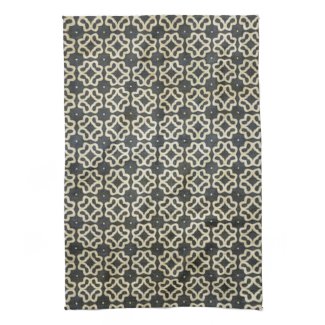 Dark Gothic pattern Hand Towels