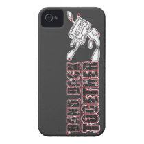Dark Gray Band Back Together iPhone4 Case Iphone 4 Case