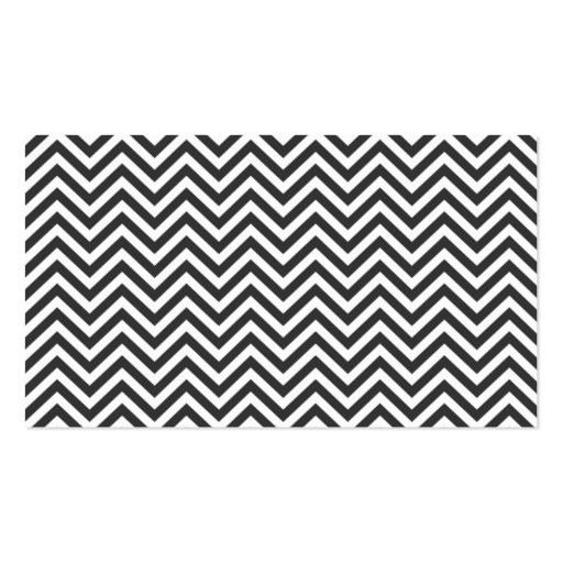 Dark Gray Chevron Stripes Math Tutor Business Card (back side)