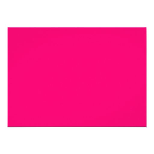 Dark Gray Hot Pink Chevron Invitation