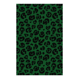 Green Leopard Stationery | Zazzle