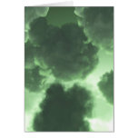 Dark green clouds cards by OneArmedGraphics