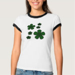 dark green flowers shirt