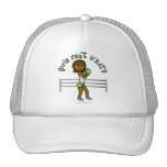 Dark Green Girls Boxing Hat