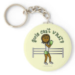 Dark Green Girls Boxing Key Chains
