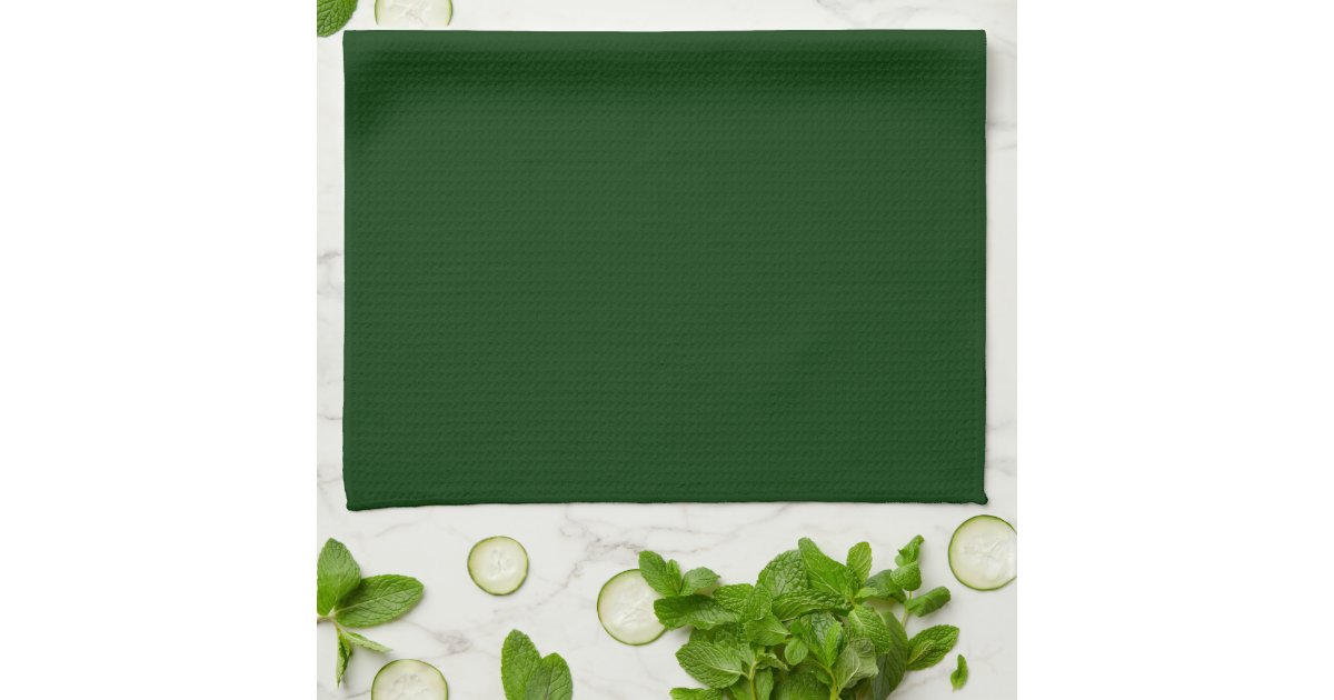 Dark Green Hand Towels Zazzle