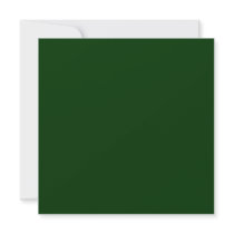 Dark Green Personalized Announcement