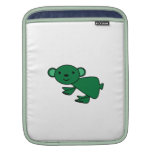 Dark green koala sleeves for iPads