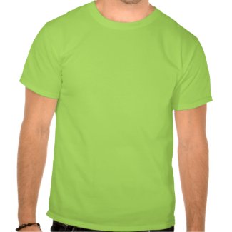 Dark Green on Light Green Amaryllis zazzle_shirt