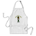 Dark Green Sheriff Girl Apron