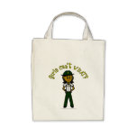 Dark Green Sheriff Girl Canvas Bags