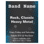 Dark Halftone Music Concert Flyer