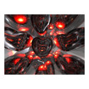 Dark Hearts Abstract Poster posters