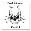 Dark heaven Rock 13 logo poster posters