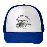 Dark Helicopter Pilot Hats