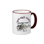 Dark Helicopter Pilot Mug