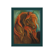 Dark Horse Canvas Print