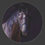 Dark Horse Round Sticker