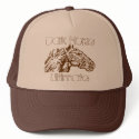 Dark Horse Ultimate Trucker Hat, brown by Greenezach Dark Horse Ultimate Trucker Hat, brown