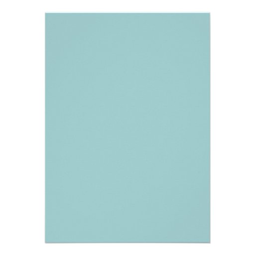 Dark Ice Blue + Beige Sea Critters Beach Wedding Personalized Invites