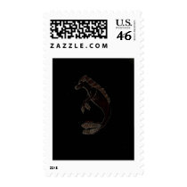 Dark Kelpie postage by FlashAllen Dark Kelpie postage