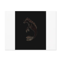 Dark Kelpie Post Cards