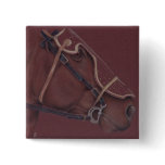 Dark Knight Horse Square Button