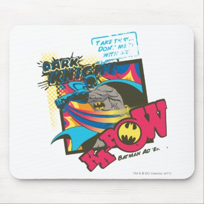 Dark Knight KA-POW mousepads