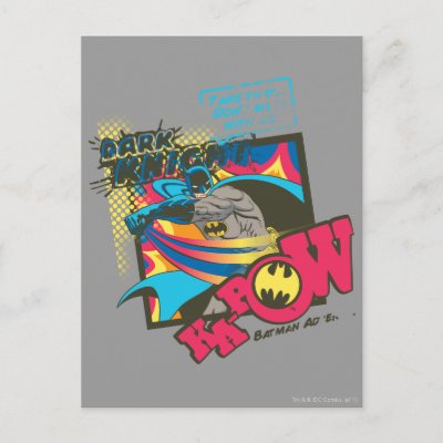 Dark Knight KA-POW postcards