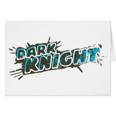 Dark Knight Logo cards