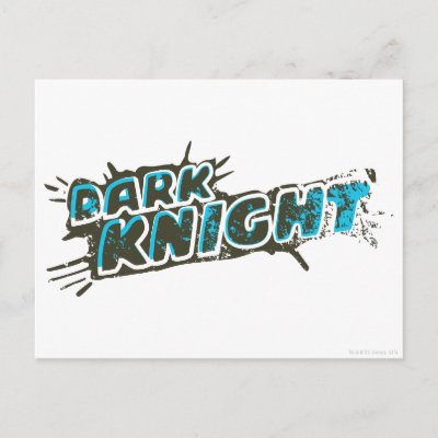 Dark Knight Logo postcards