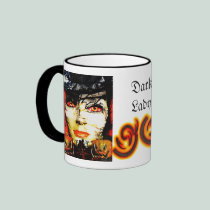 Dark Lady of Halloween mugs