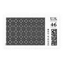Dark Laser Wood postage