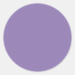 Dark Lavender Round Sticker